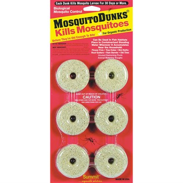 Mosquito Dunks, 6 per pack 8oz