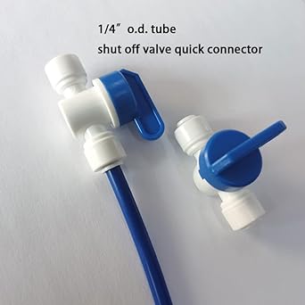 Quick Connector 1/4 x 1/4 Ball Valve