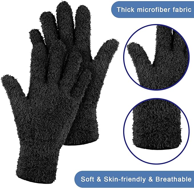 Microfiber Washable Dusting Gloves
