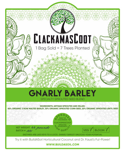 Clackamas Coots Official Gnarly Barley - Artisan Sprouted Seed Blend