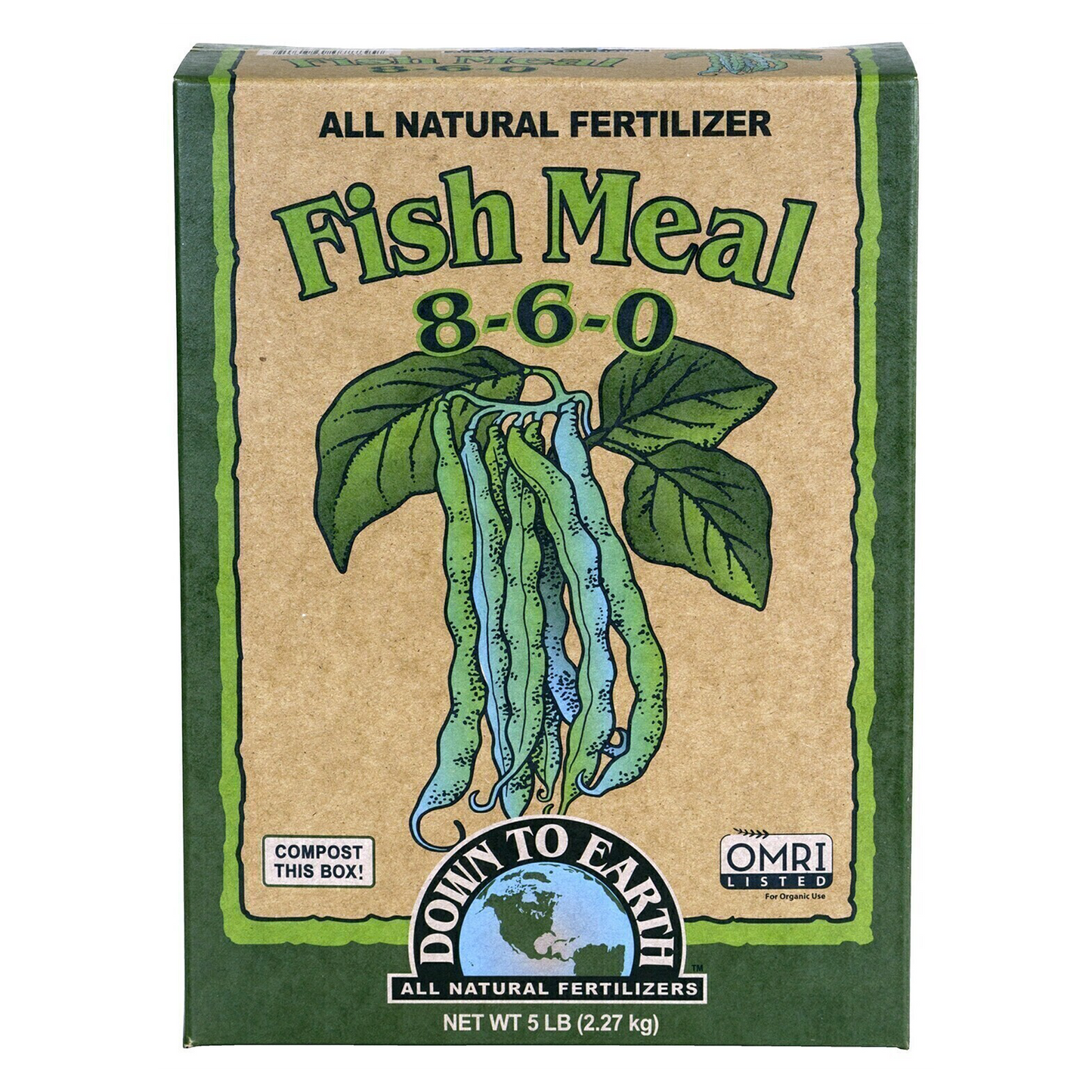 Down To Earth™ Fish Meal 8-6-0 (CLOSEOUT)