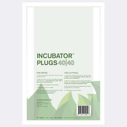 INCUBATOR™ PLUGS 1.25