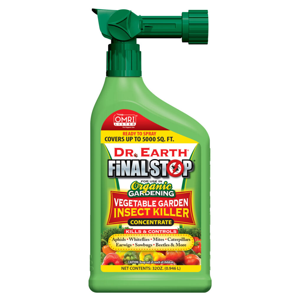 DR. EARTH ORGANIC AND NATURAL FINAL STOP® VEGETABLE GARDEN INSECT KILLER