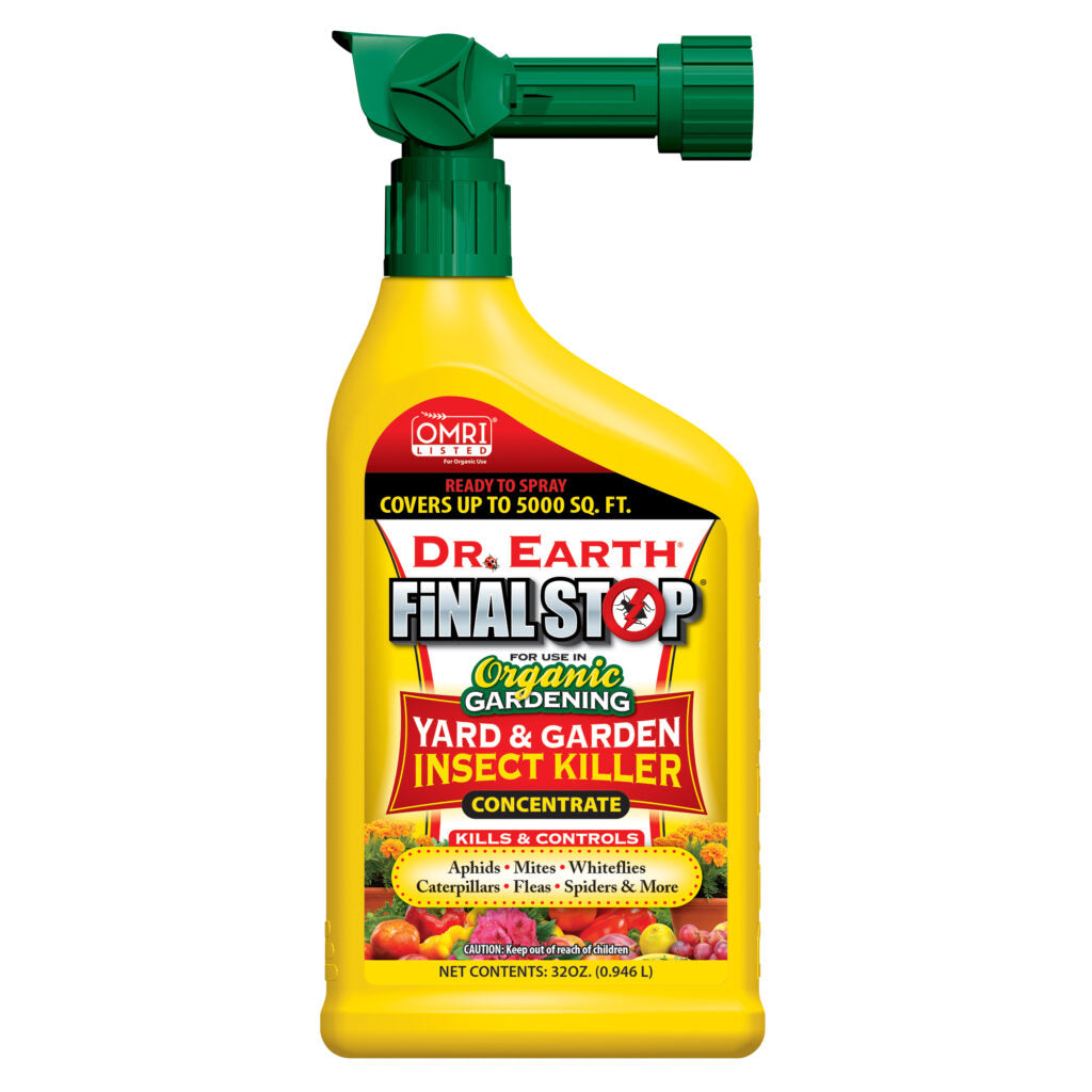 DR. EARTH ORGANIC AND NATURAL FINAL STOP® YARD & GARDEN INSECT KILLER