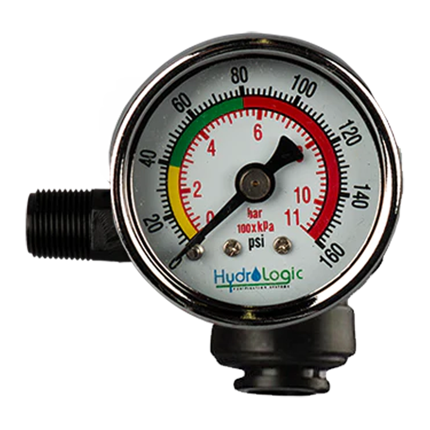 Hydrologic stealth RO 100/200 Pressure Gauge/Fitting Assembly