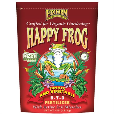 FoxFarm® Happy Frog® Tomato & Vegetable Fertilizer 5-7-3